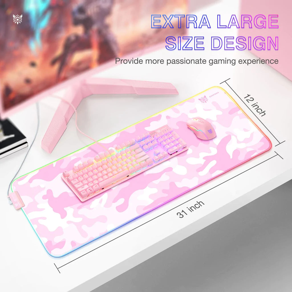 Onikuma g5 RGB Glowing Mouse Pad Onikuma g5 RGB Glowing Mouse Pad